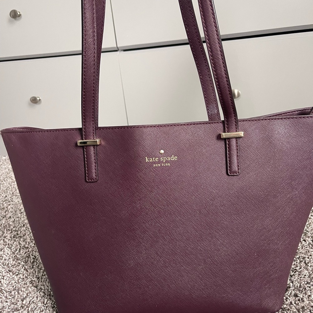Kate Spade Plum Tote Bag